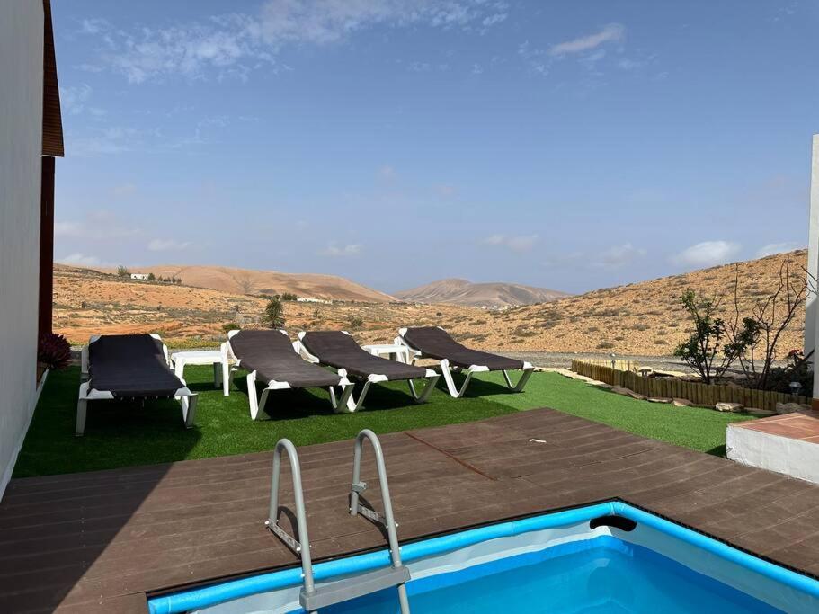 Private Villa With Pool In The Mountains Pájara Eksteriør bilde
